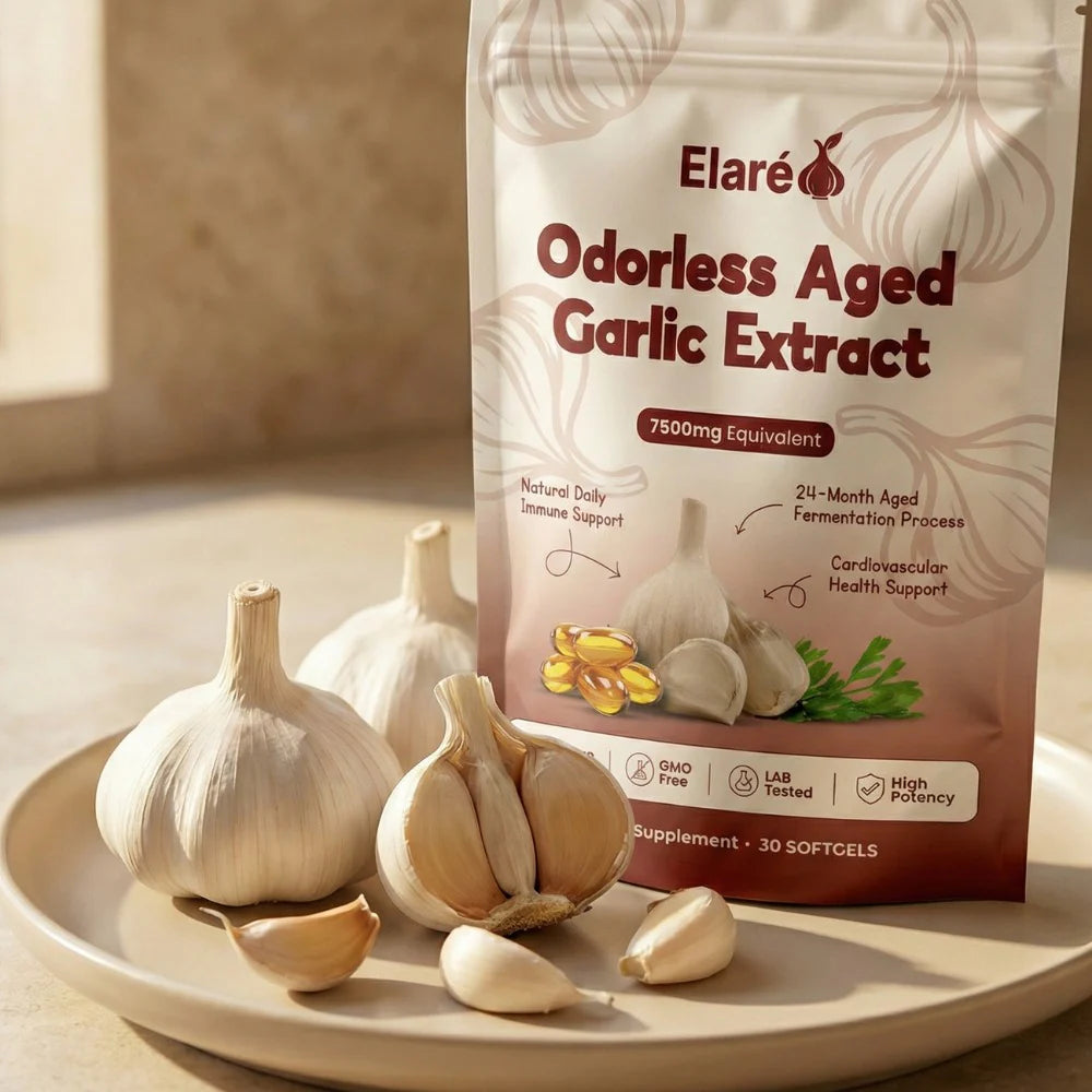 Time to Support Your Body with Clinically Researched Aged Garlic