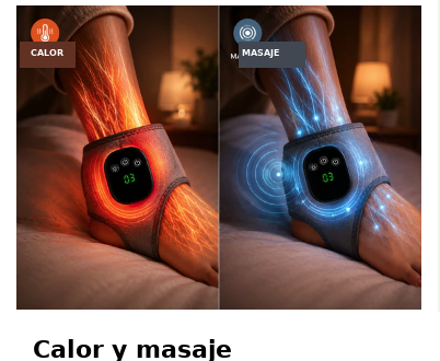 Heat and massage work better together